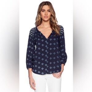 VELVET BY GRAHAM & SPENCER Indian
Challis Chaya Top in Multi